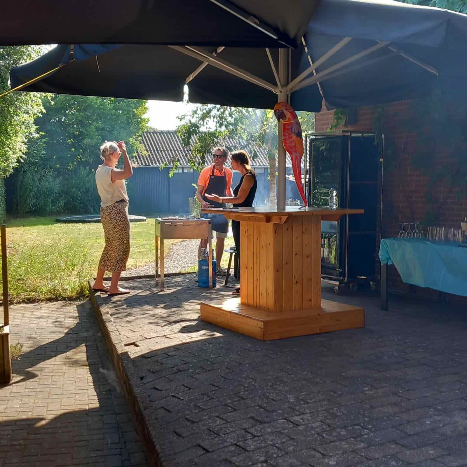 Jaarlijkse familie BBQ